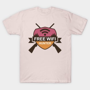 Free WiFi Hunter T-Shirt